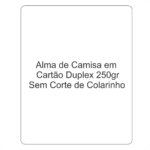 Alma Camisa - Cantos Arredondados - Tam. 20x28,5cm - 500 Unid.